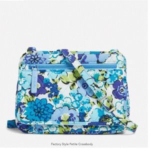 Vera Bradley Factory Petite Crossbody NWT